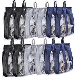 Shoe Bags for Travel, 12 Pack Large Shoe Bags for Men Women, Waterproof